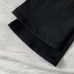 【丈別】ヒップバックポケットバンディングパンツ