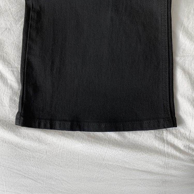 【丈別】ヒップバックポケットバンディングパンツ