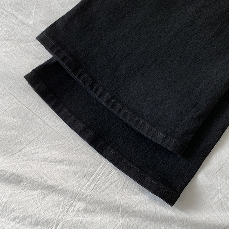 【丈別】ヒップバックポケットバンディングパンツ