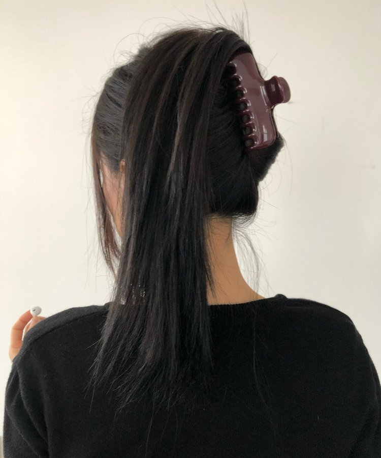 ローヘアクリップ RED