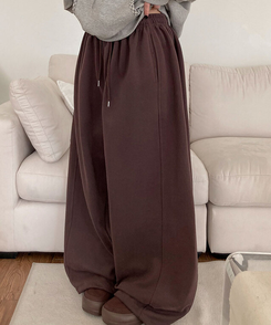 ウィッシュユニークスタートレーニングパンツ BROWN