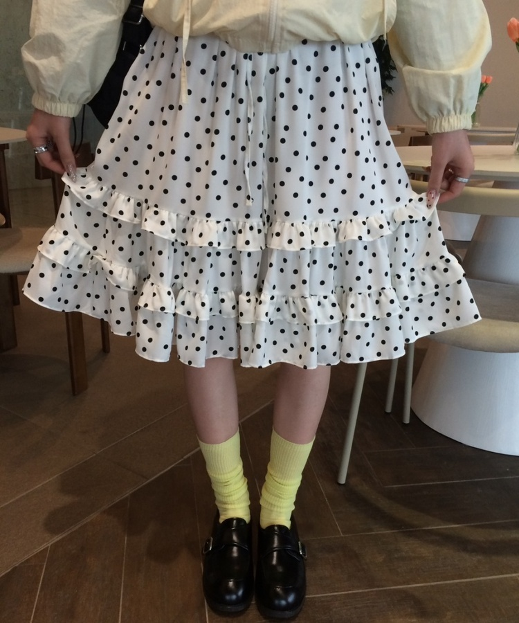 시스루 하이삭스 레몬