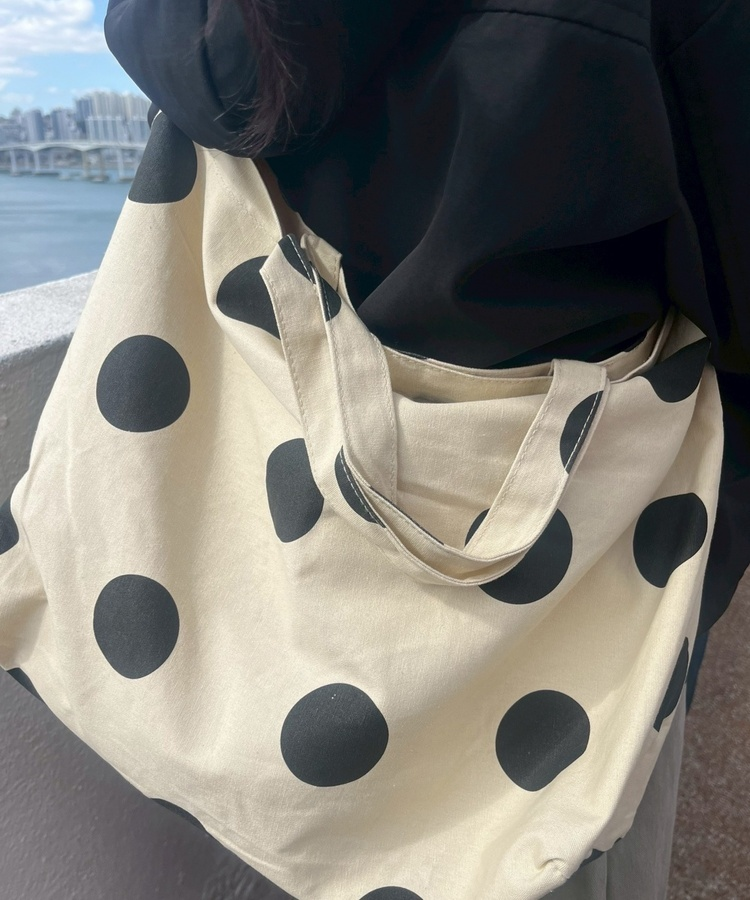 왕도트 크로스백 베이지