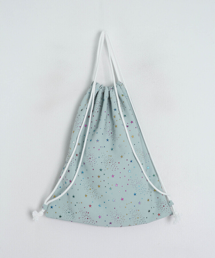 별 패턴 스트링 백팩