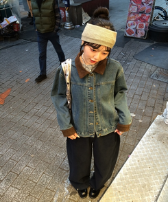 クラシックバックルローファー BLACK