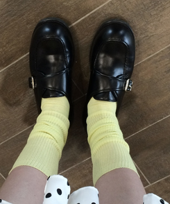 クラシックバックルローファー BLACK