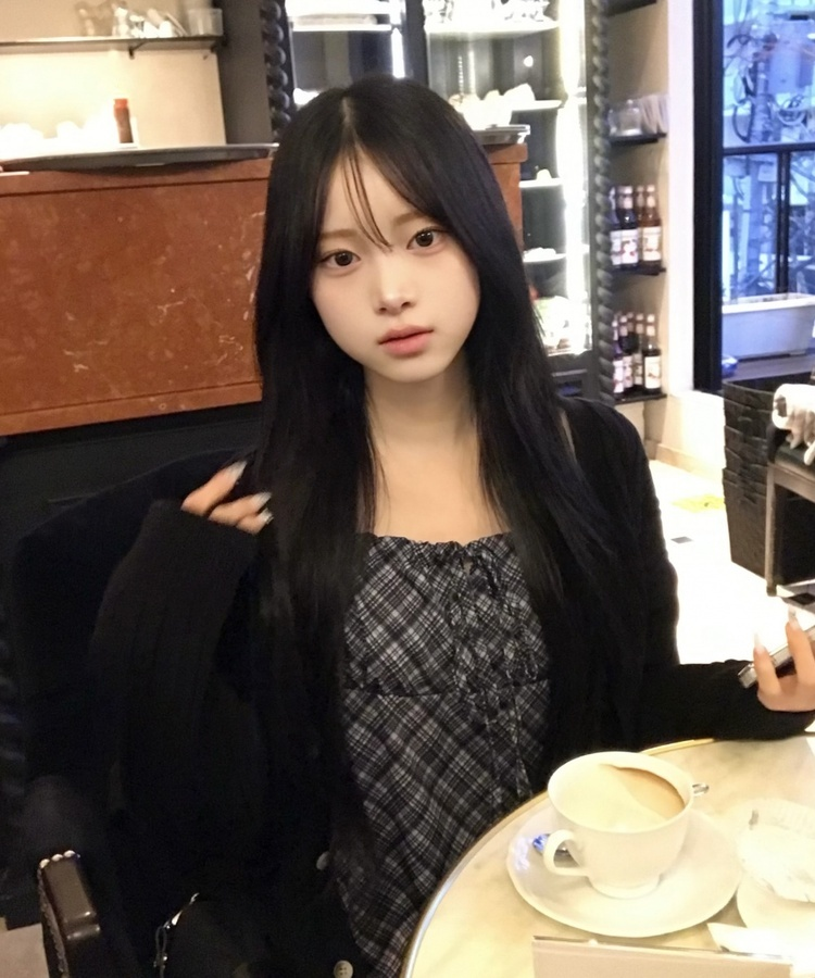 トラッフルチェックキャミワンピ BLACK