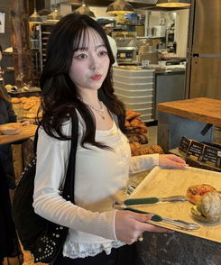 3連パールスターネックレス SILVER