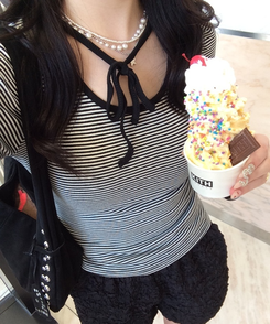 3連パールスターネックレス SILVER