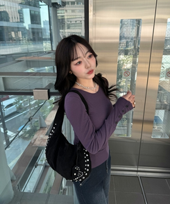 3連パールスターネックレス SILVER