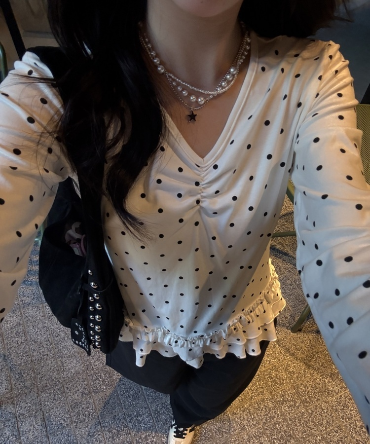 3連パールスターネックレス SILVER