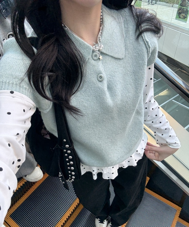 3連パールスターネックレス SILVER