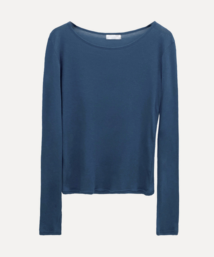 루머 뉴레이어드 텐셀 코튼 롱 슬리브 긴팔티셔츠