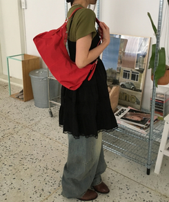 Vネックレースブラウスワンピース BLACK