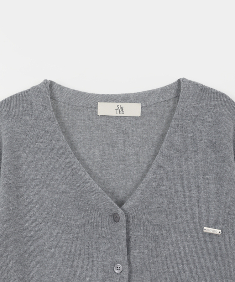 リトVネックカーディガン(9color)