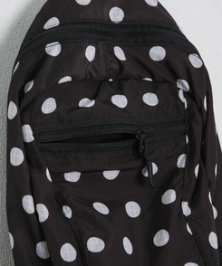 ドット柄カジュアルリュック