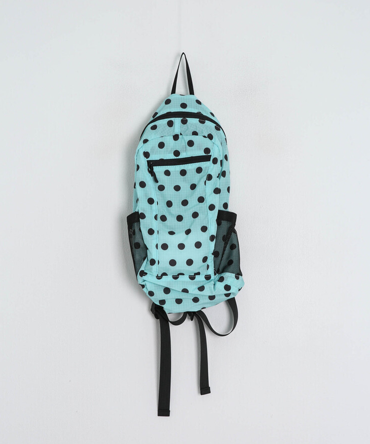 도트 무늬 캐주얼 백팩