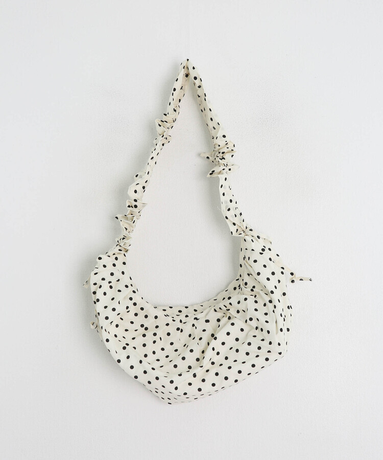 ドットシャーリングショルダーバッグ