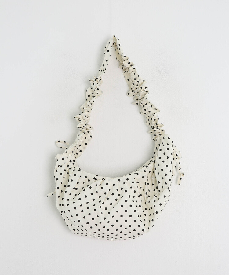 ドットシャーリングショルダーバッグ