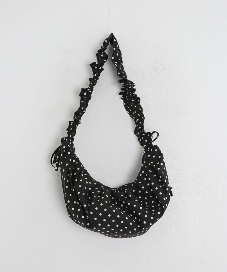 ドットシャーリングショルダーバッグ