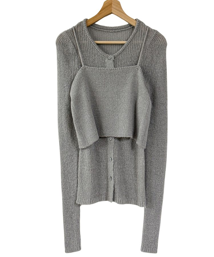 【SET】アイコントレンドカーディガンセット