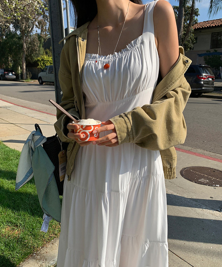 コットンウォッシュジャンパー BEIGE