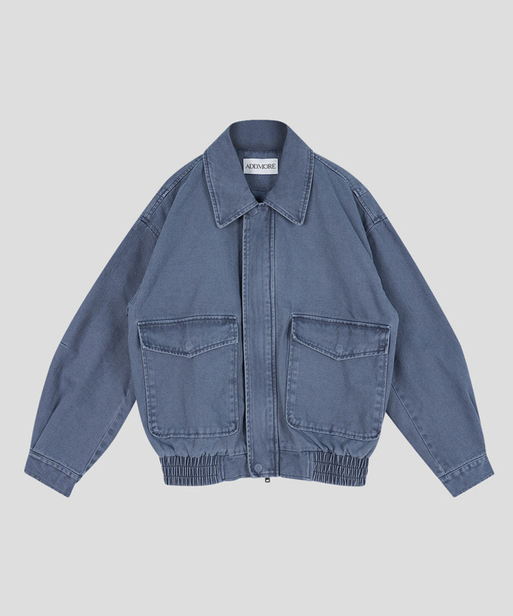 コットンウォッシュジャンパー