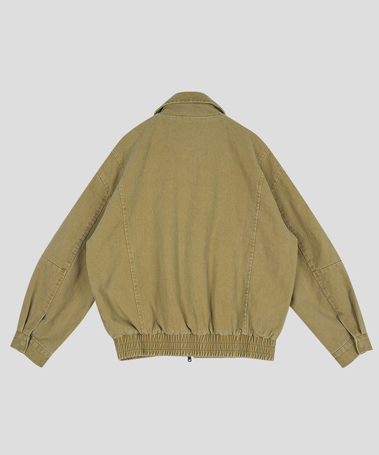 コットンウォッシュジャンパー