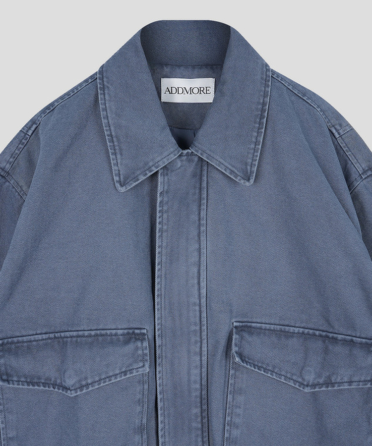 コットンウォッシュジャンパー