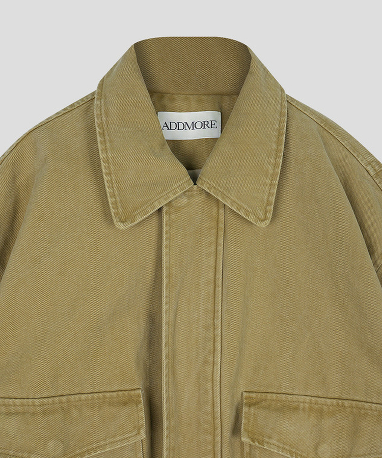 コットンウォッシュジャンパー