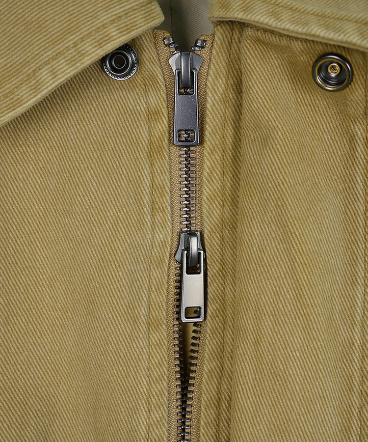 コットンウォッシュジャンパー