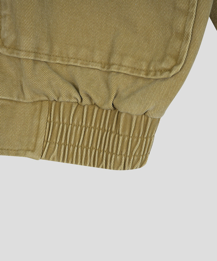 コットンウォッシュジャンパー