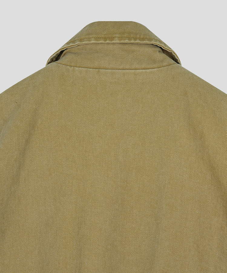 コットンウォッシュジャンパー