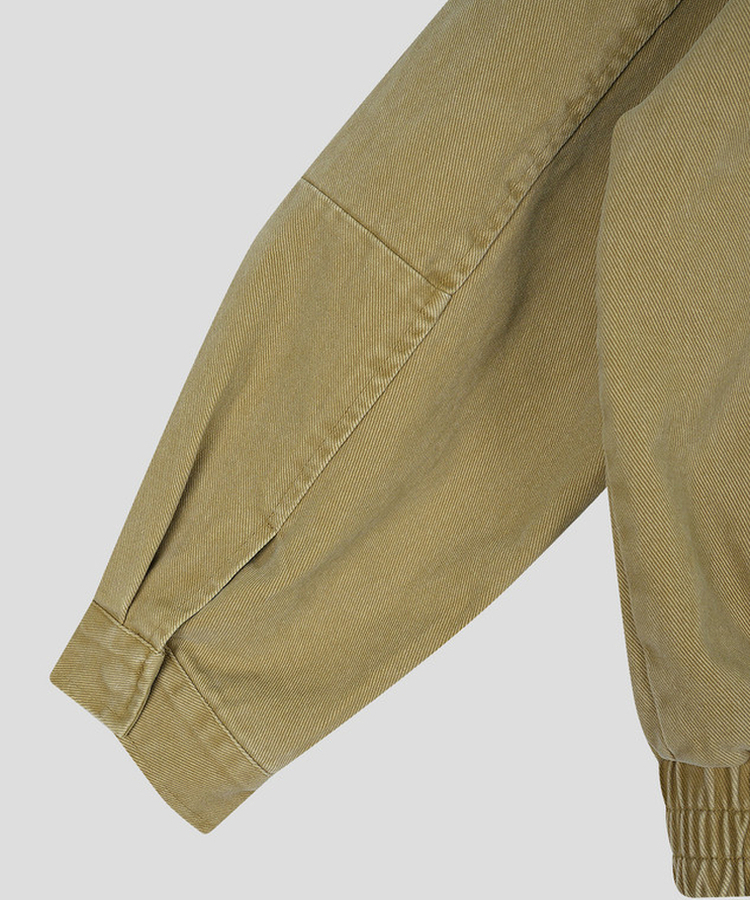 コットンウォッシュジャンパー