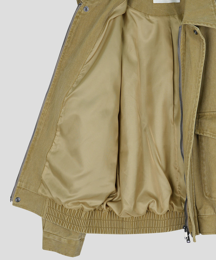 コットンウォッシュジャンパー