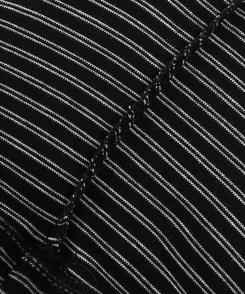 ストライプボートネックTシャツ