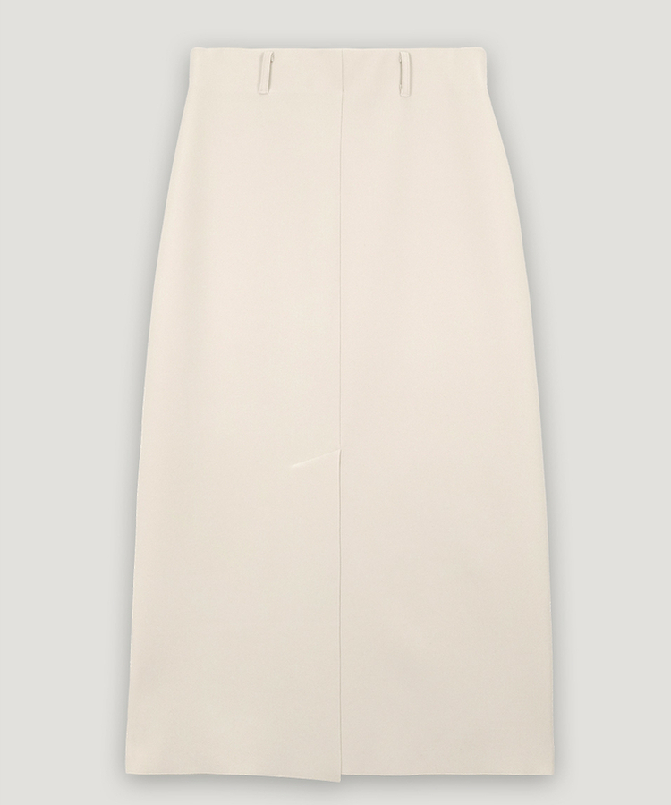 Hラインバンディングロングスカート