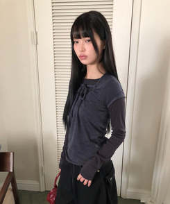 【SET】ミルクスリムレイヤードセット    PURPLE