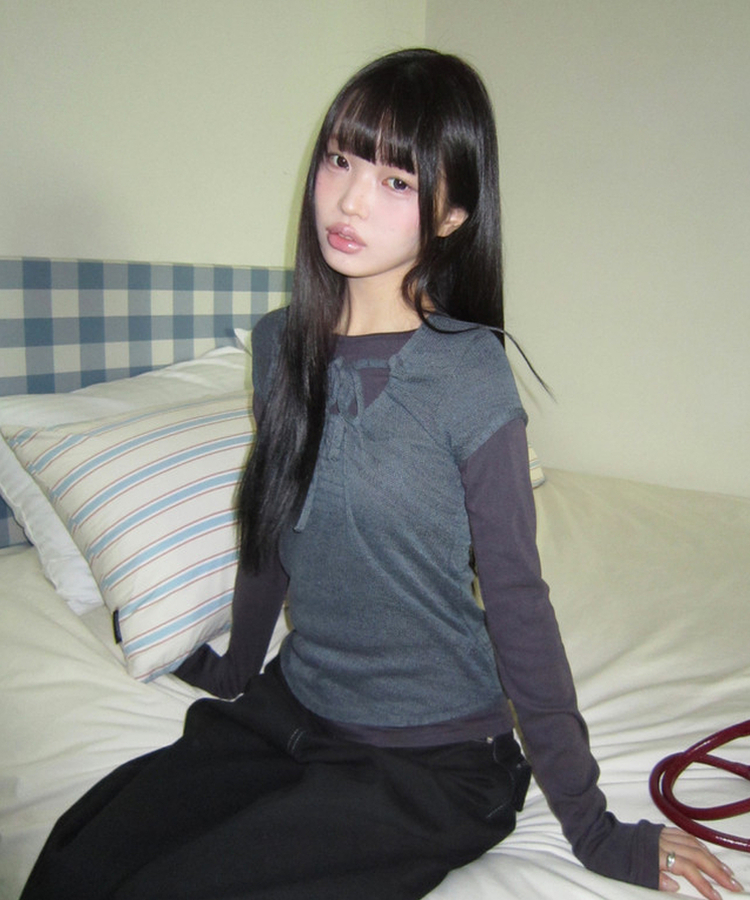 【SET】ミルクスリムレイヤードセット    PURPLE