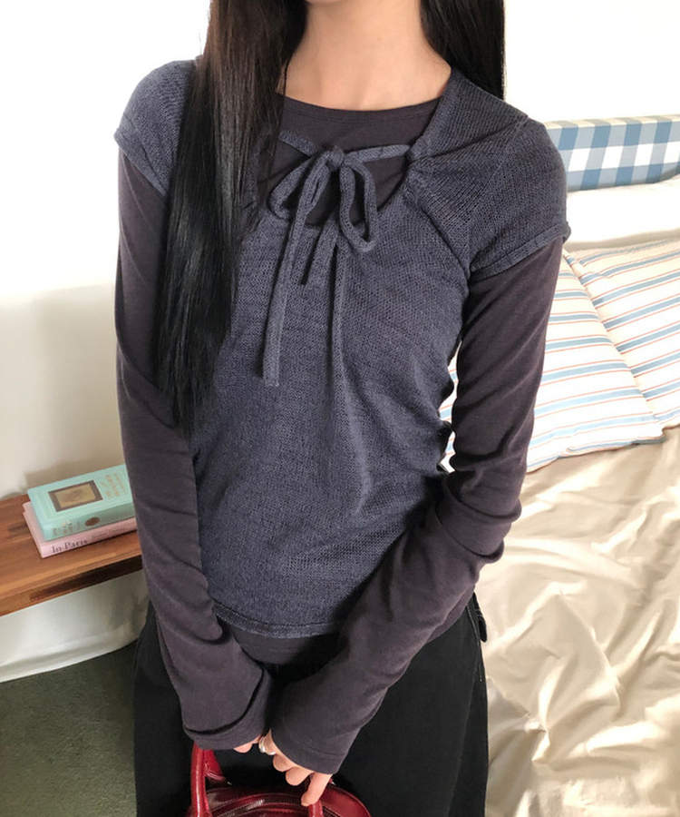 【SET】ミルクスリムレイヤードセット    PURPLE