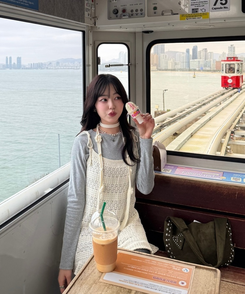 【SET】かぎ編みニットワンピース＋タイ IVORY