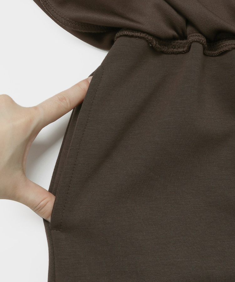 レイヤードトレーニングスカートパンツ