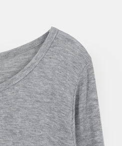 シェリングレイヤード長袖Tシャツ