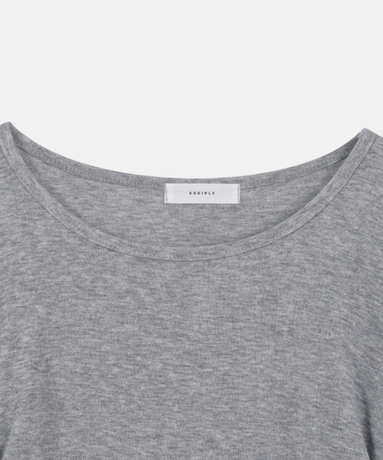 シェリングレイヤード長袖Tシャツ