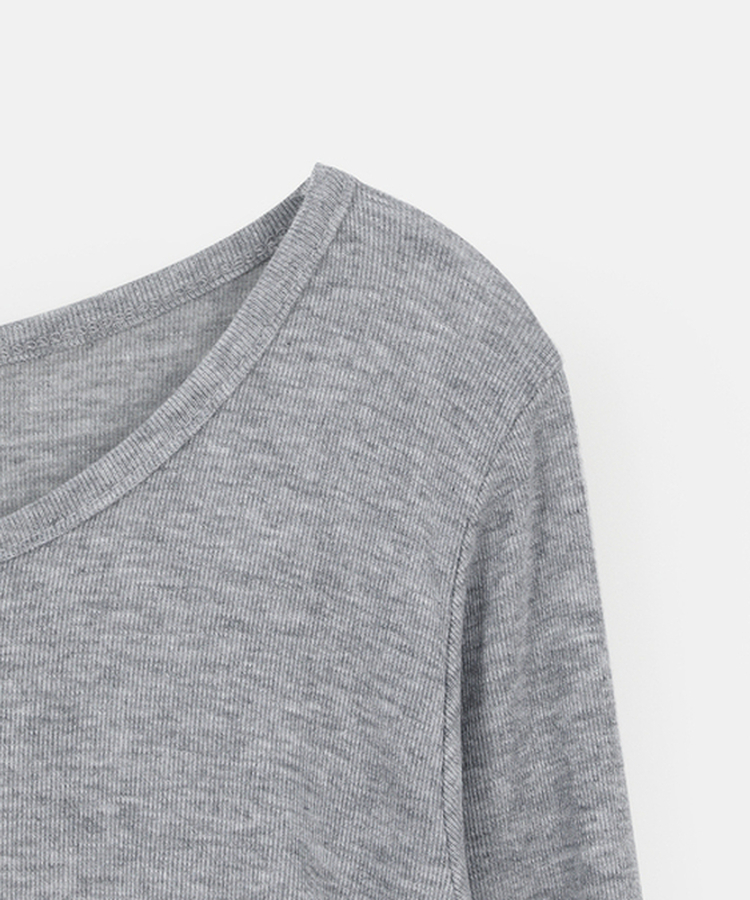 シェリングレイヤード長袖Tシャツ