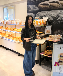 コットンオーバーフィットジャケット CHARCOAL BROWN