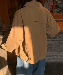 コットンオーバーフィットジャケット BEIGE