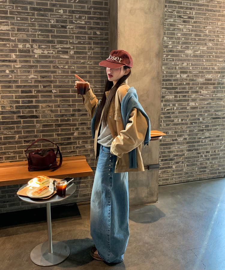 コットンオーバーフィットジャケット BEIGE