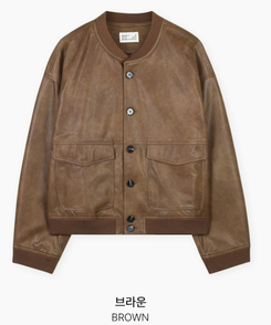 オーバーフィットレザージャケット