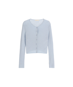 （華奢見えシルエット／MDおすすめ♥）リブ 長袖カーディガン